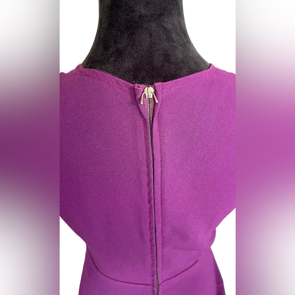 ❌SOLD❌Prada Purple Sleeveless Fit & Flare Midi Dress Size IT 42 - Picture 7 of 17